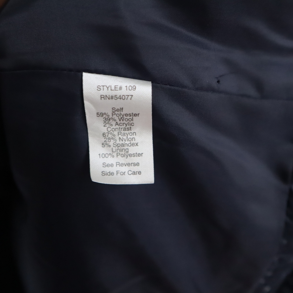 CAbi Jacquard Tuxedo Jacket #109 Fall Textured - Picture 8 of 8
